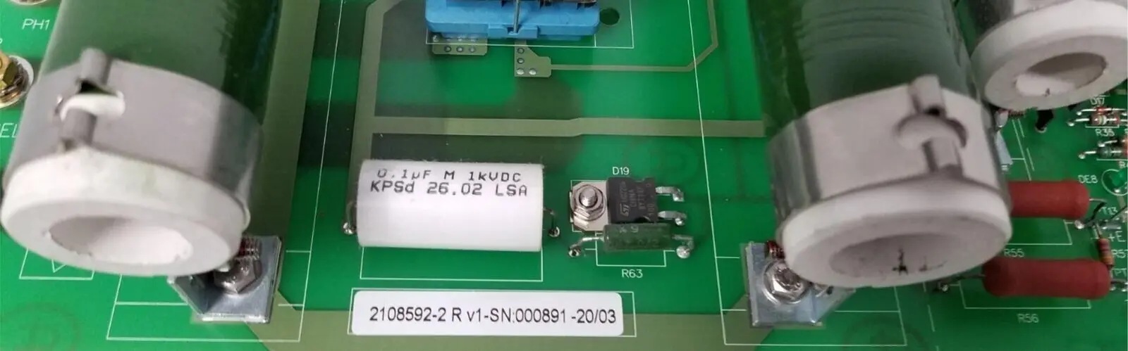 GE 2108592-2 REV 1 Mammo Senographe DMR + Mains Distribution Board - Image 4
