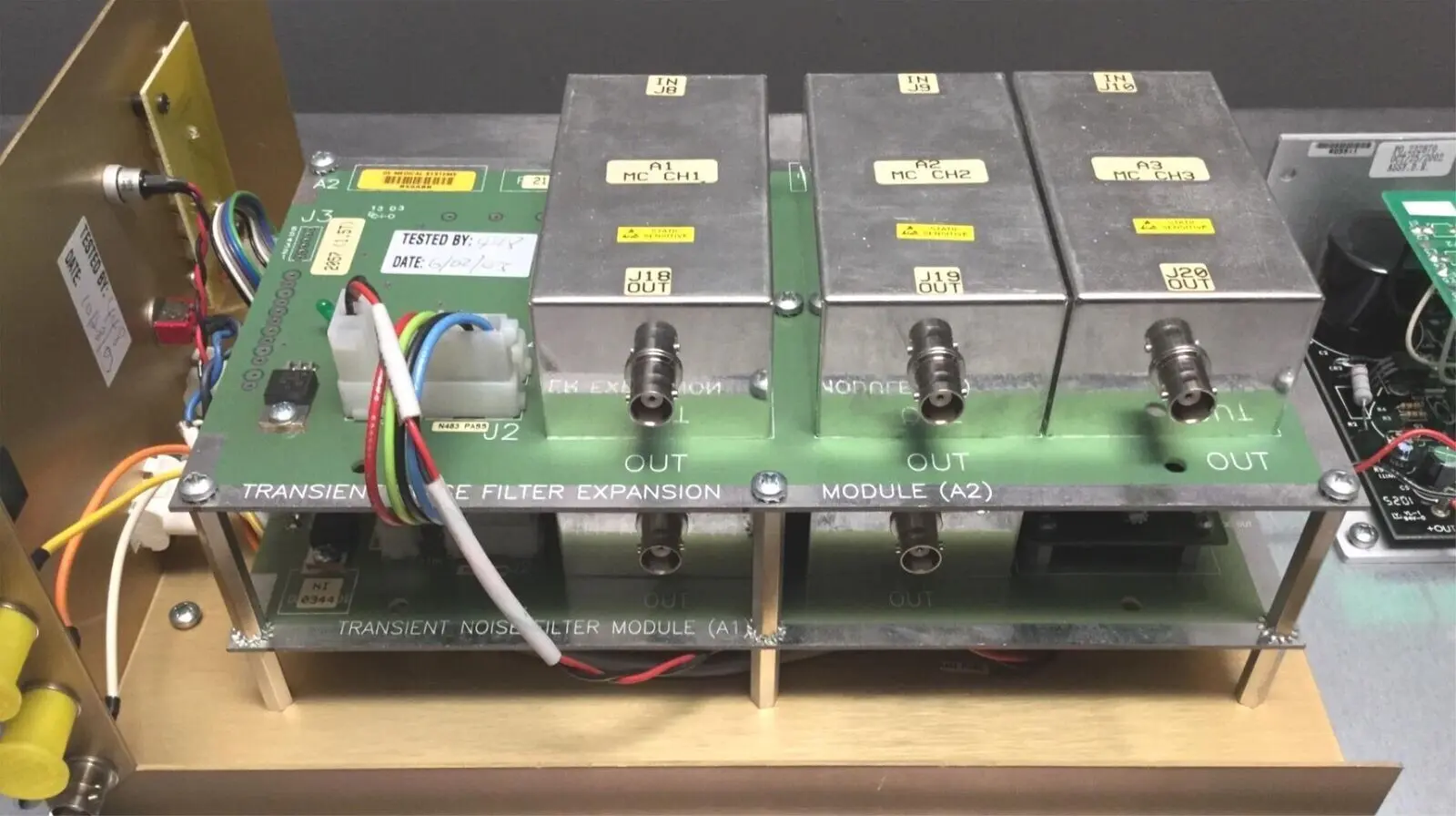 GE 2114342-25 Signa 1.5T MRI Netcom T.N.S w/ Power Supply - Image 3