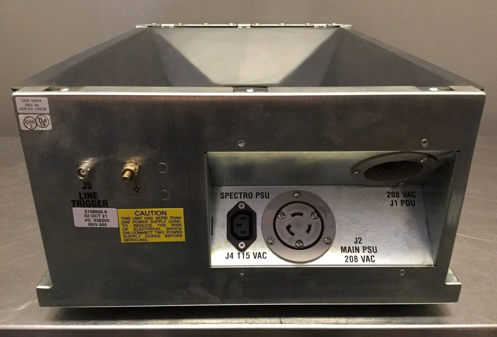 GE 2138600-5 Signa 1.5T MRI ISE LX Fan Power Module - Image 5