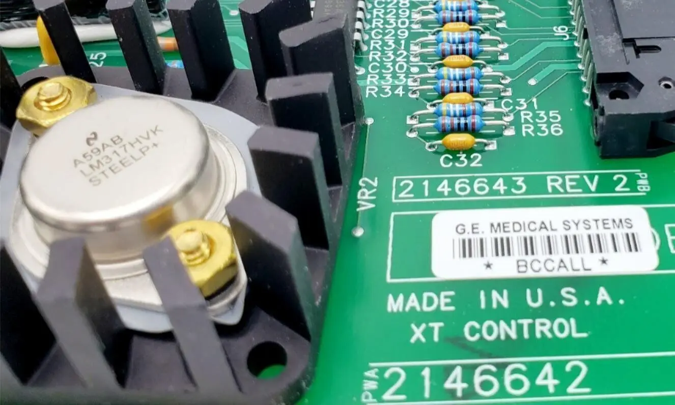 GE 2146643 Rev 2 Proteus XR/A Rad Room XT Control Board - Image 4