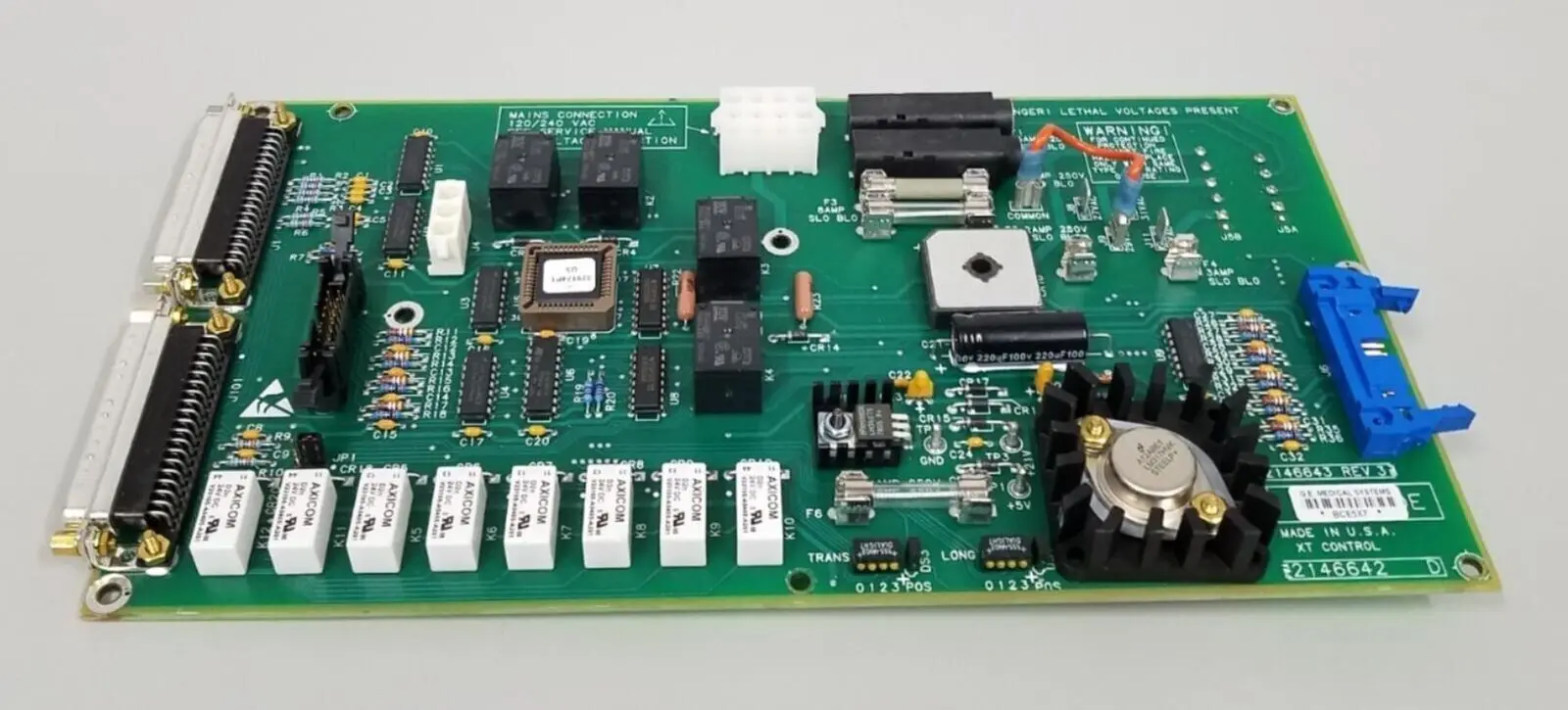 GE 2146643 Rev 3 Proteus XT Control Board - Image 2