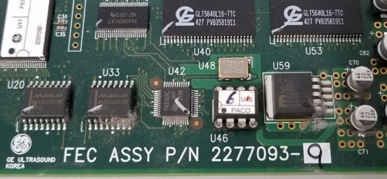 GE 2277093-9 Front End Control Assembly Board - Image 4