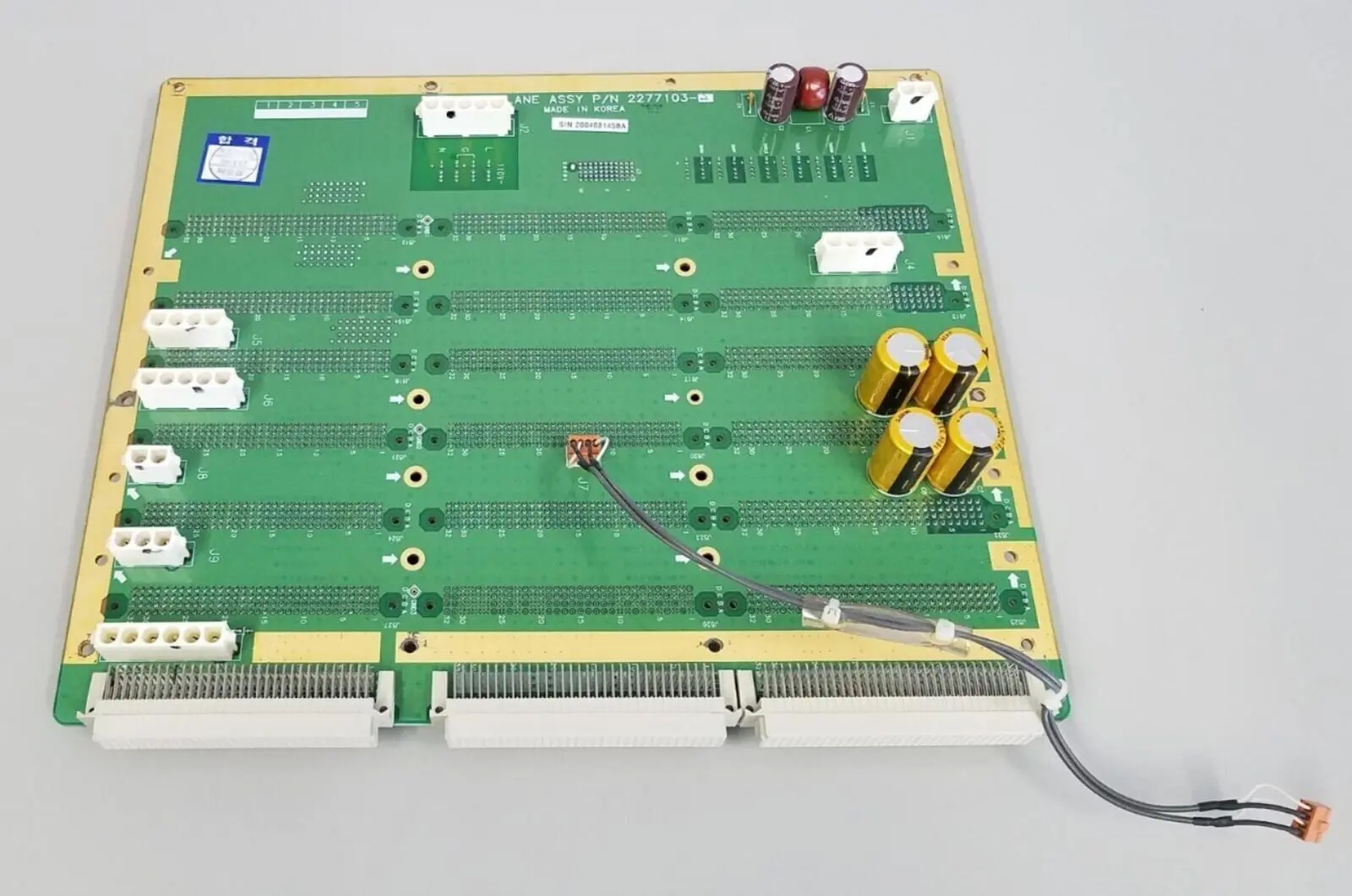 GE 2277103-2 Backplane Assembly Board for Logiq 5 Pro Ultrasound - Image 3