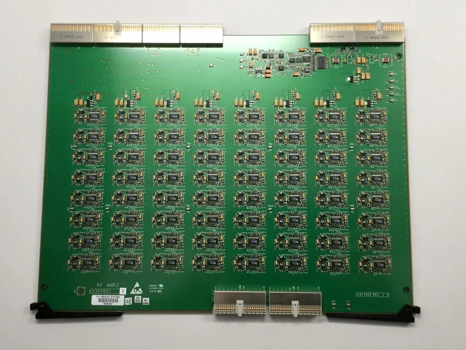 GE 2317622 Rev 1 Logiq 9 Ultrasound RFAMP2 Assembly Board - Image 2