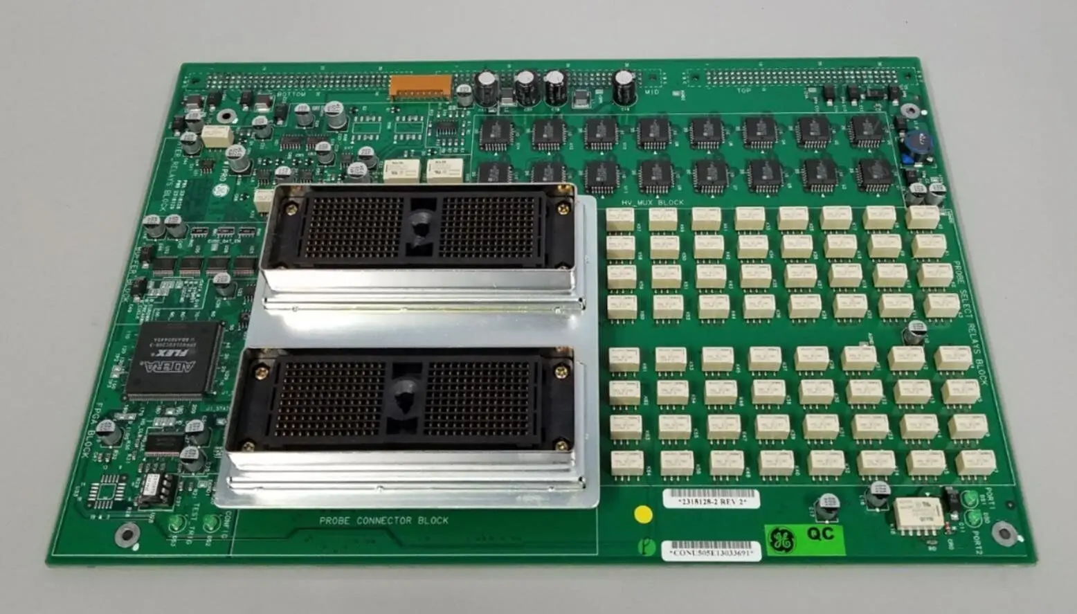 GE 2318128-2 Rev 2 Ultrasound Probe Board - Image 2