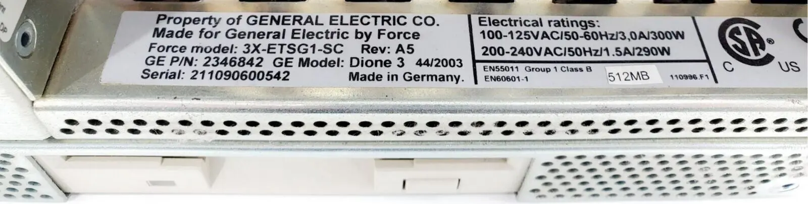 GE 2346842 Senographe 2000D Mammography Power Supply - Image 5