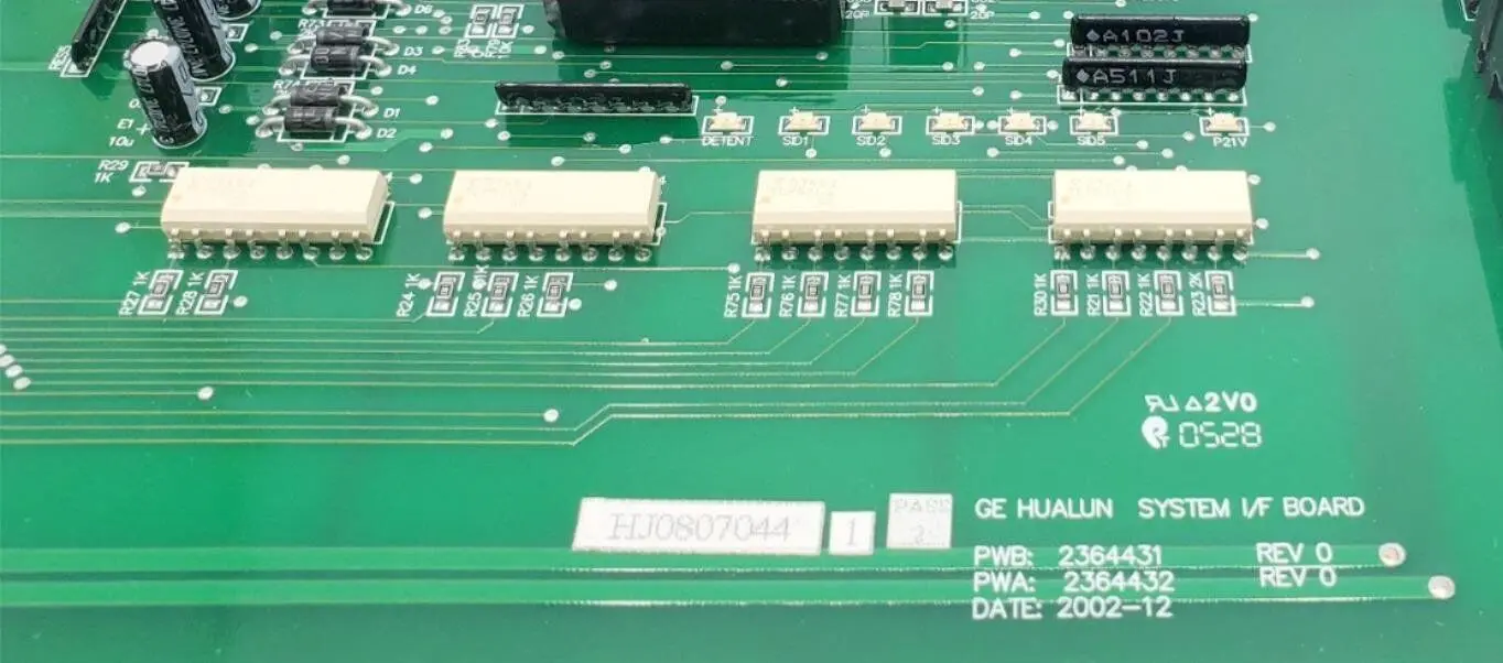GE 2364431 Rev 0 Proteus Rad Room Hualun System I/F Assembly Board - Image 3