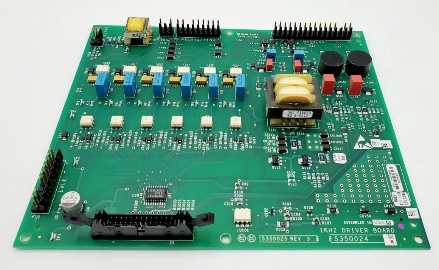 GE 5350025 Rev 3 AMX 4 Plus Portable X-Ray 1KHZ Driver Assembly Board - Image 2