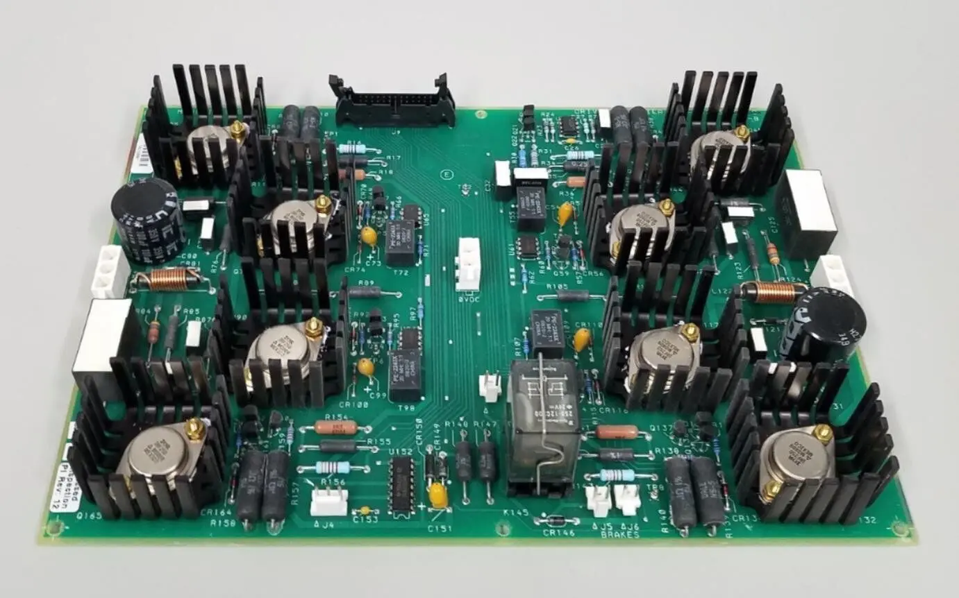 GE AMX 4 + Driver Amplifier Board 46-232836 G2-B Rev. 12 - Image 2
