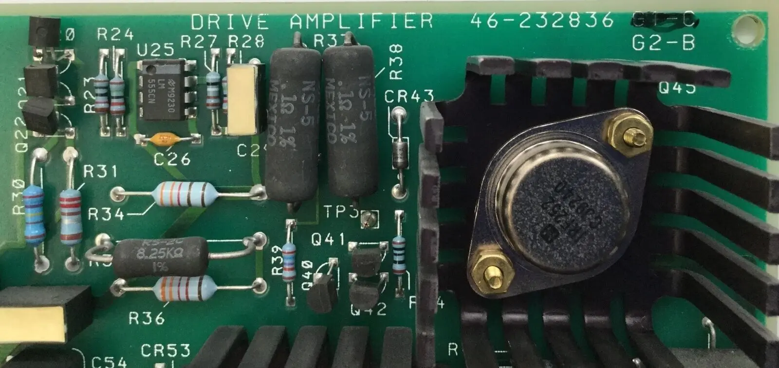 GE AMX 4 + Portable X-Ray 46-232836 Drive Amplifier Board - Image 2