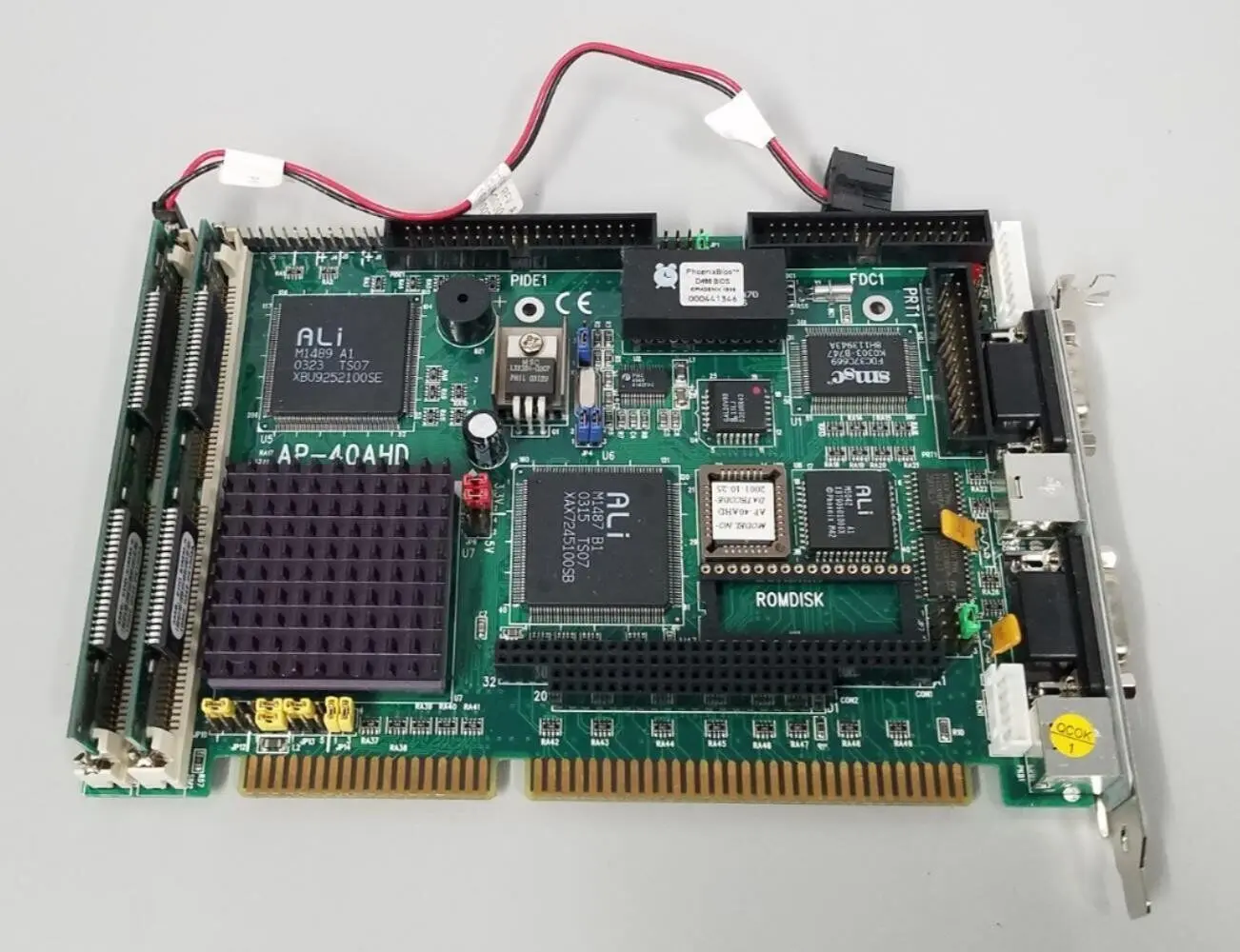 GE AP-40AHD V1.0 IBM PC/AT Compatible CPU Board - Image 2