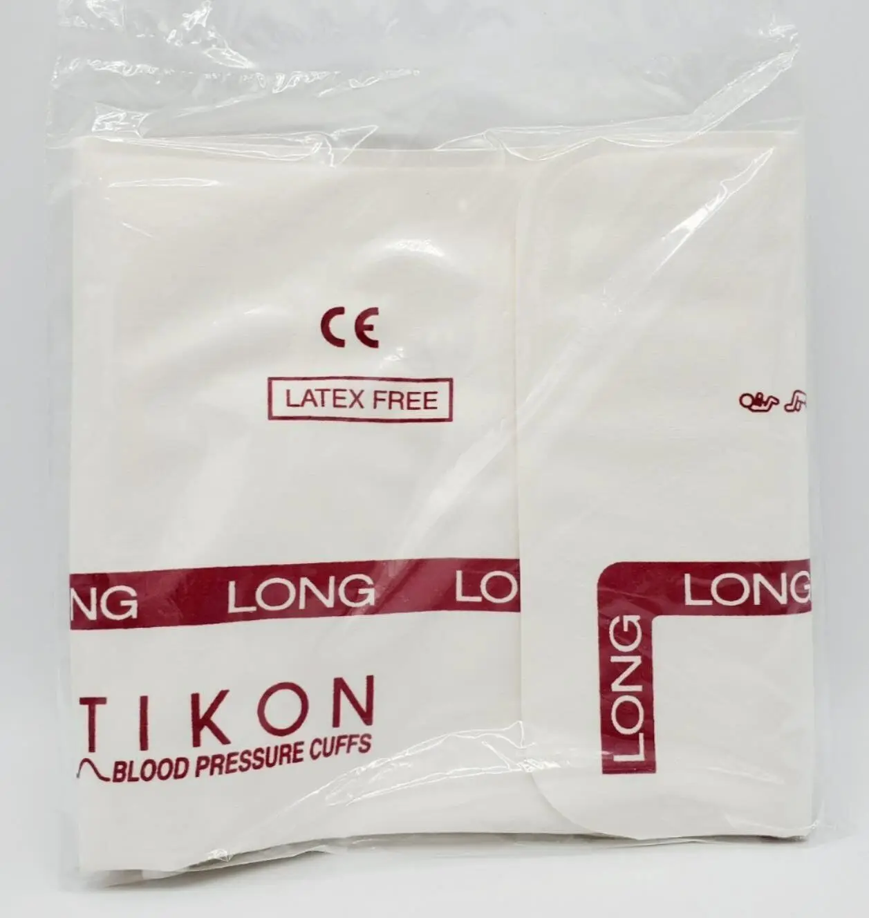 GE Critikon 2117 Soft-Cuff Large Adult Long Blood Pressure Cuff 31-40 CM 20BX - Image 3