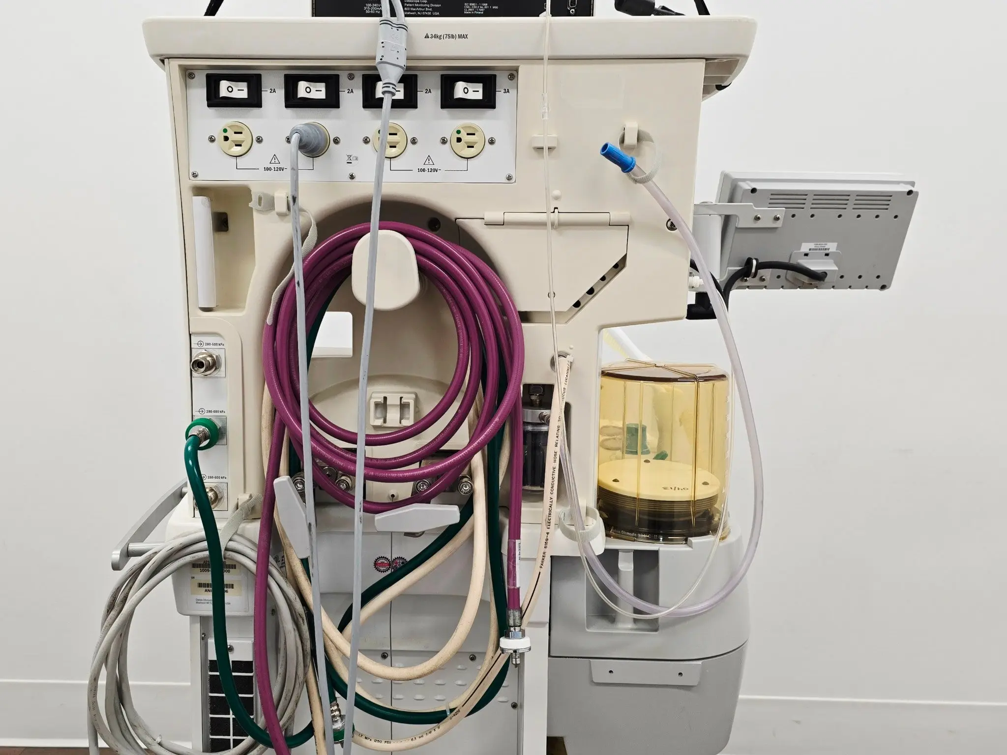 GE Datex Ohmeda Aespire 7900 Anesthesia Machine Monitor & Gas Module Certified - Image 11