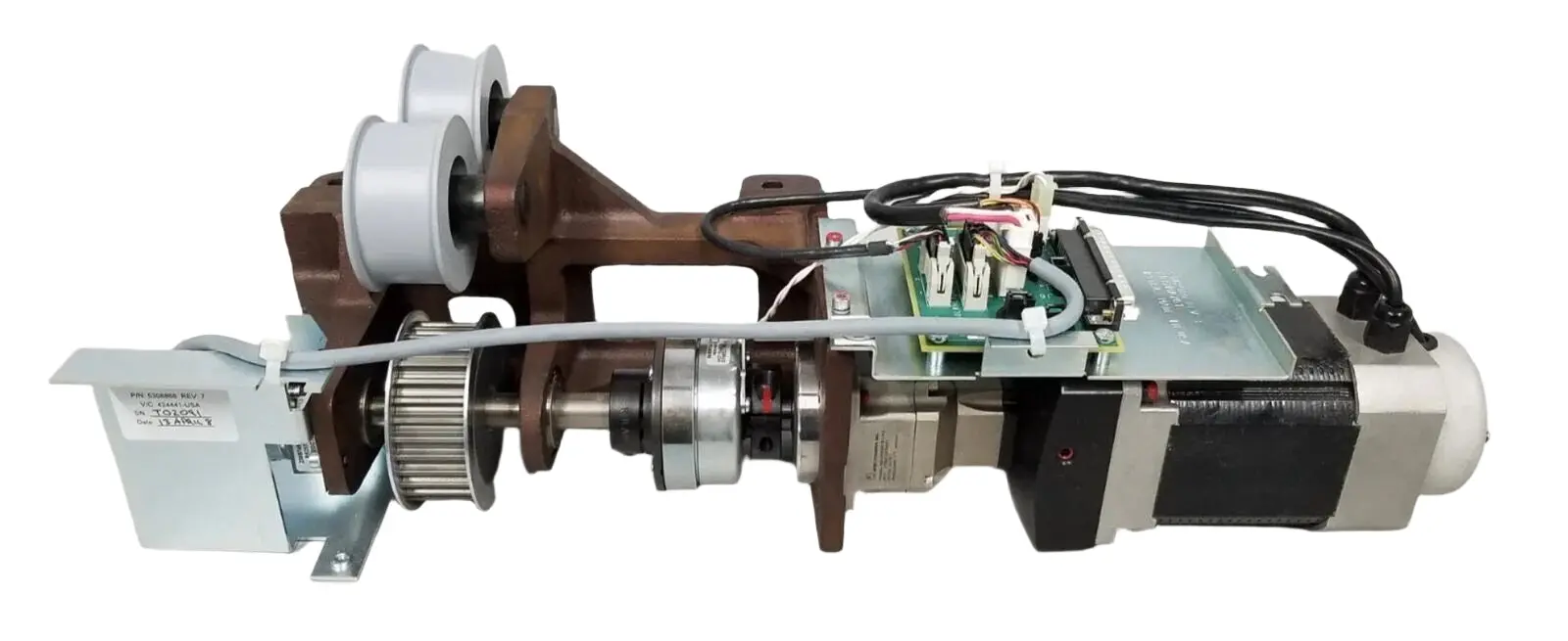 GE Discovery XR656 Overhead Tube Crane Motor Assembly 5117763 Rev 3