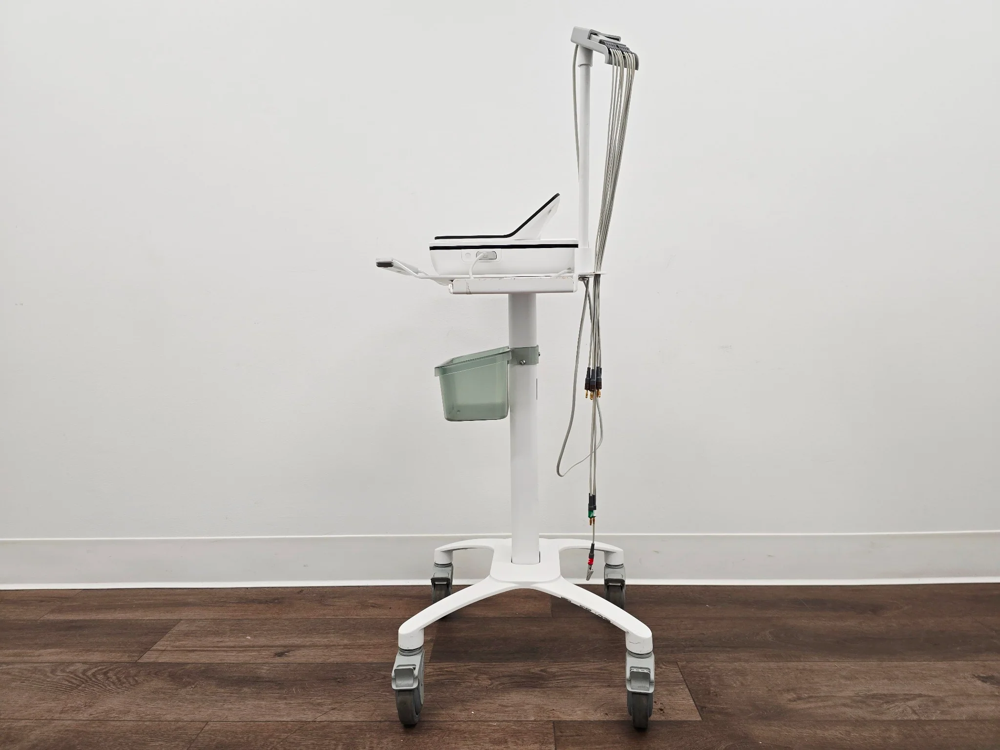 GE Healthcare MAC 2000 12-Lead Resting ECG System w/ Cart & Accessories - Image 4