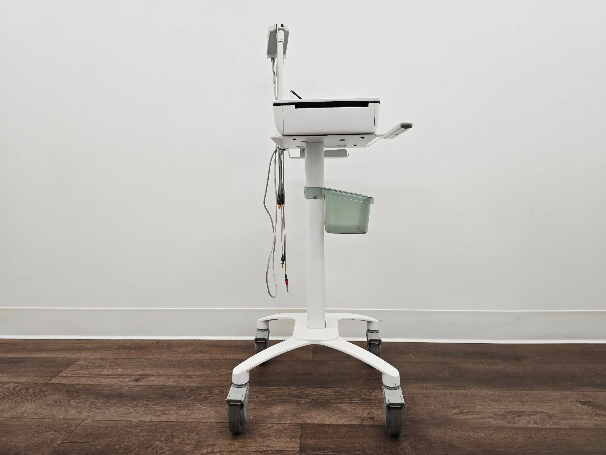 GE Healthcare MAC 2000 12-Lead Resting ECG System w/ Cart & Accessories - Image 6