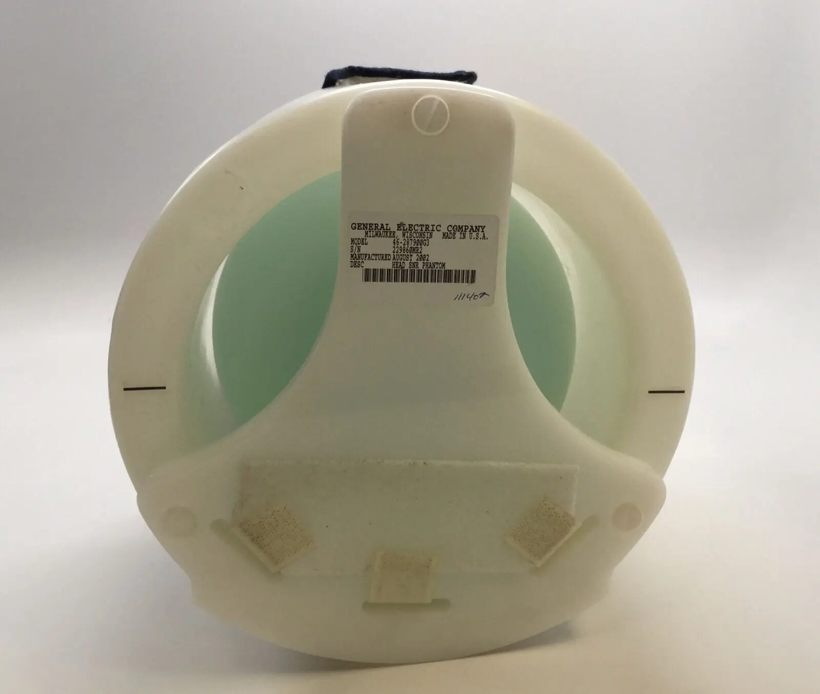 GE MRI Phantom 46-287900G3 with 46-265826G6 TLT Head Sphere w/ Head SNR - Image 2