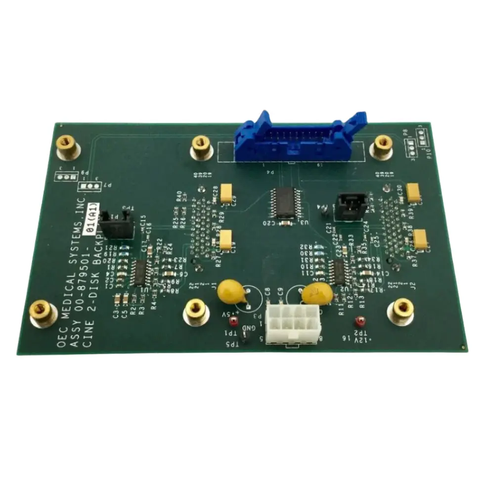 GE OEC 00-879501 Miniview 6800 C-Arm Disk Back Plane Board