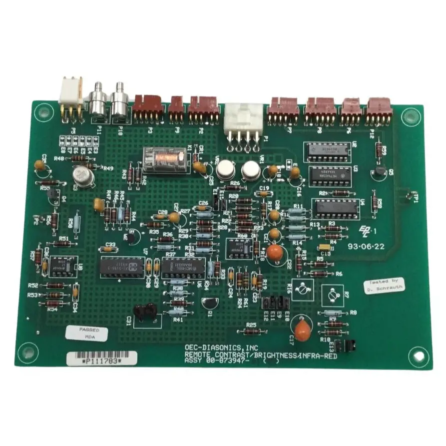 GE OEC 9400 C Arm 00-873947-01 Remote Contrast Board
