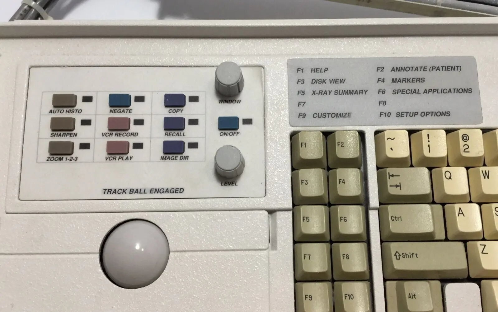 GE OEC 9400 C Arm 00-875706-02 Keyboard Assembly - Image 4