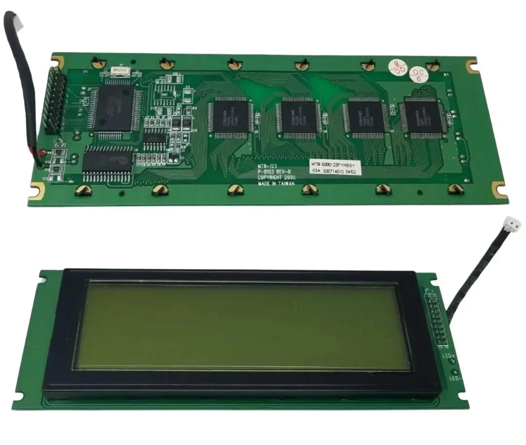 GE P-B123 Rev B LCD Display Screen Assembly for GE Dinamap