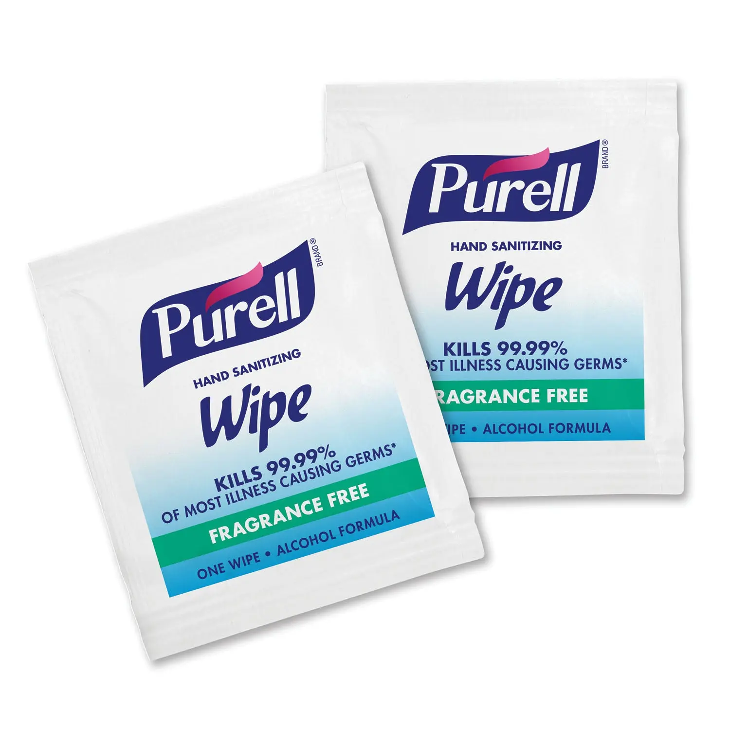 GOJO 9021-1M PURELL SANITIZING HAND WIPES Wipes, Individually Wrapped, 1000 Ct Bulk Packed Shipper