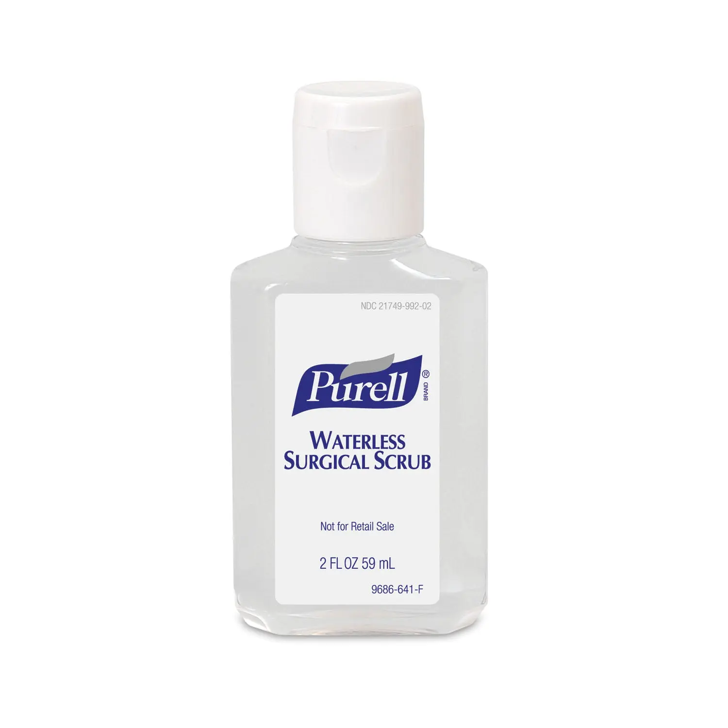 GOJO 9686-24 PURELL SURGICAL SCRUB Purell Surgical Scrub, 2 oz Bottle Flip Cap, Clear, 24/cs