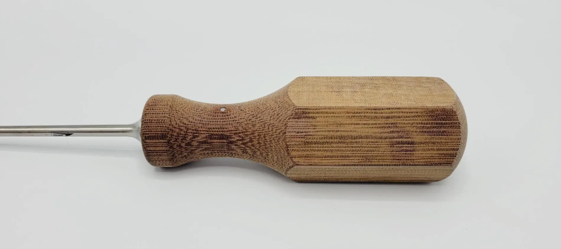 Gore 40-112 Diamond Rasp Curved Wood Handle 25mm Orthopedic 8-3/4" - Image 3