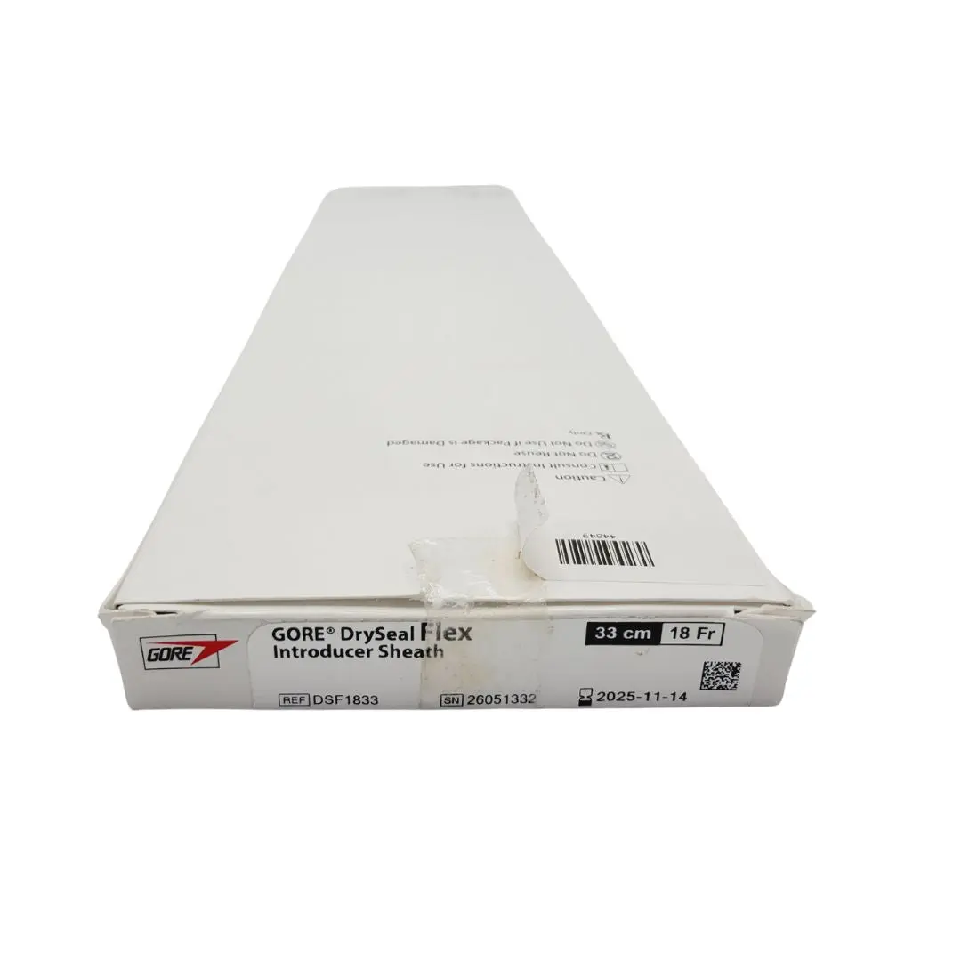 Gore DSF1833 Dryseal Flex Introducer Sheath 33cm 18Fr Hydrophilic Coating - Image 2