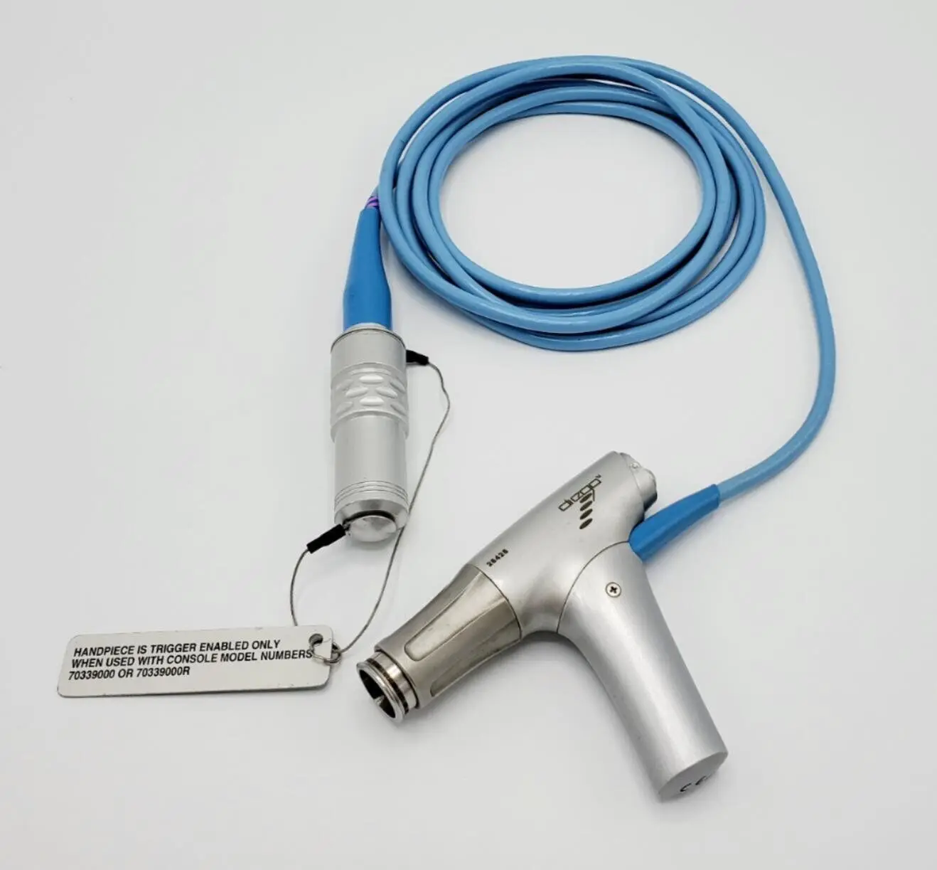 Gyrus 70339001 Diego System ENT Shaver Handpiece and Sterilization Case 7033-8005 - Image 3