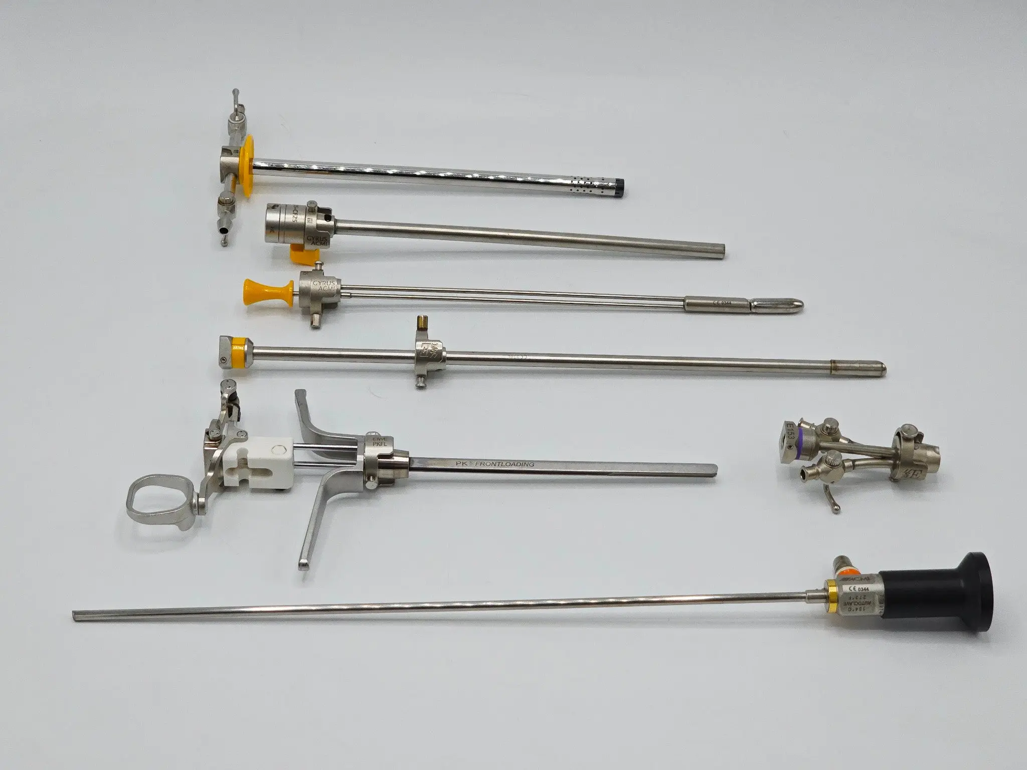 Gyrus ACMI Elite Resectoscope Set M3-30A Telescope PKFL Working Element w/ Tray USED - Image 10