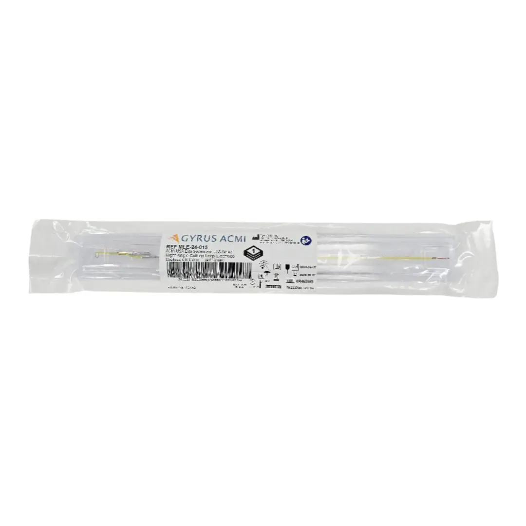 Gyrus ACMI MLE-24-015 USA Elite System and USA Series Right Angle Cutting Loop Electrode .015 Wire 24 Fr 1/EA