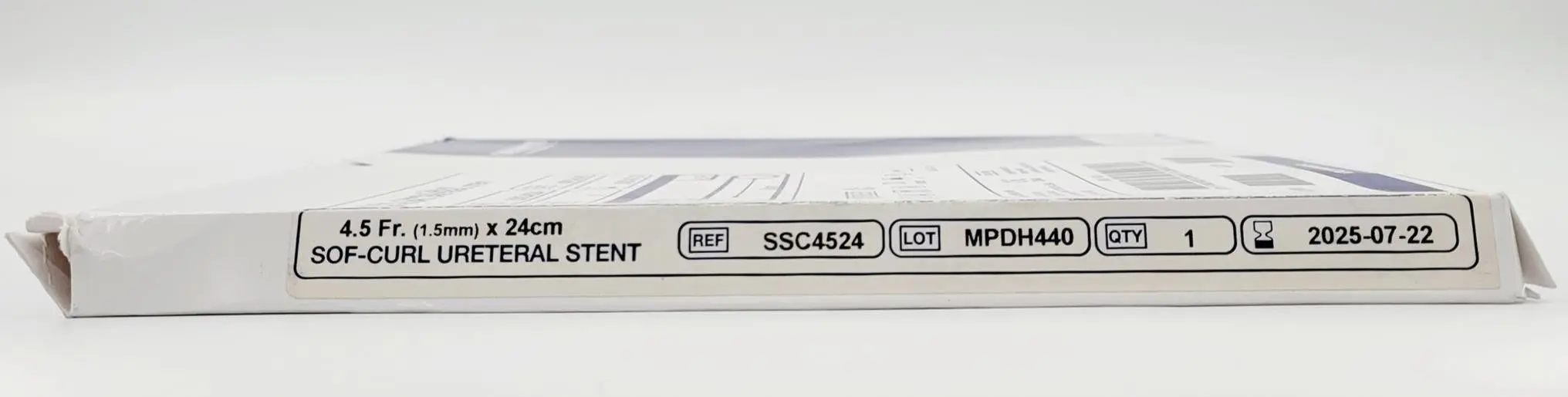 Olympus Gyrus Acmi SSC4524 Sof-Curl Ureteral Stent 4.5Fr 1.5mm x 24cm - Image 3