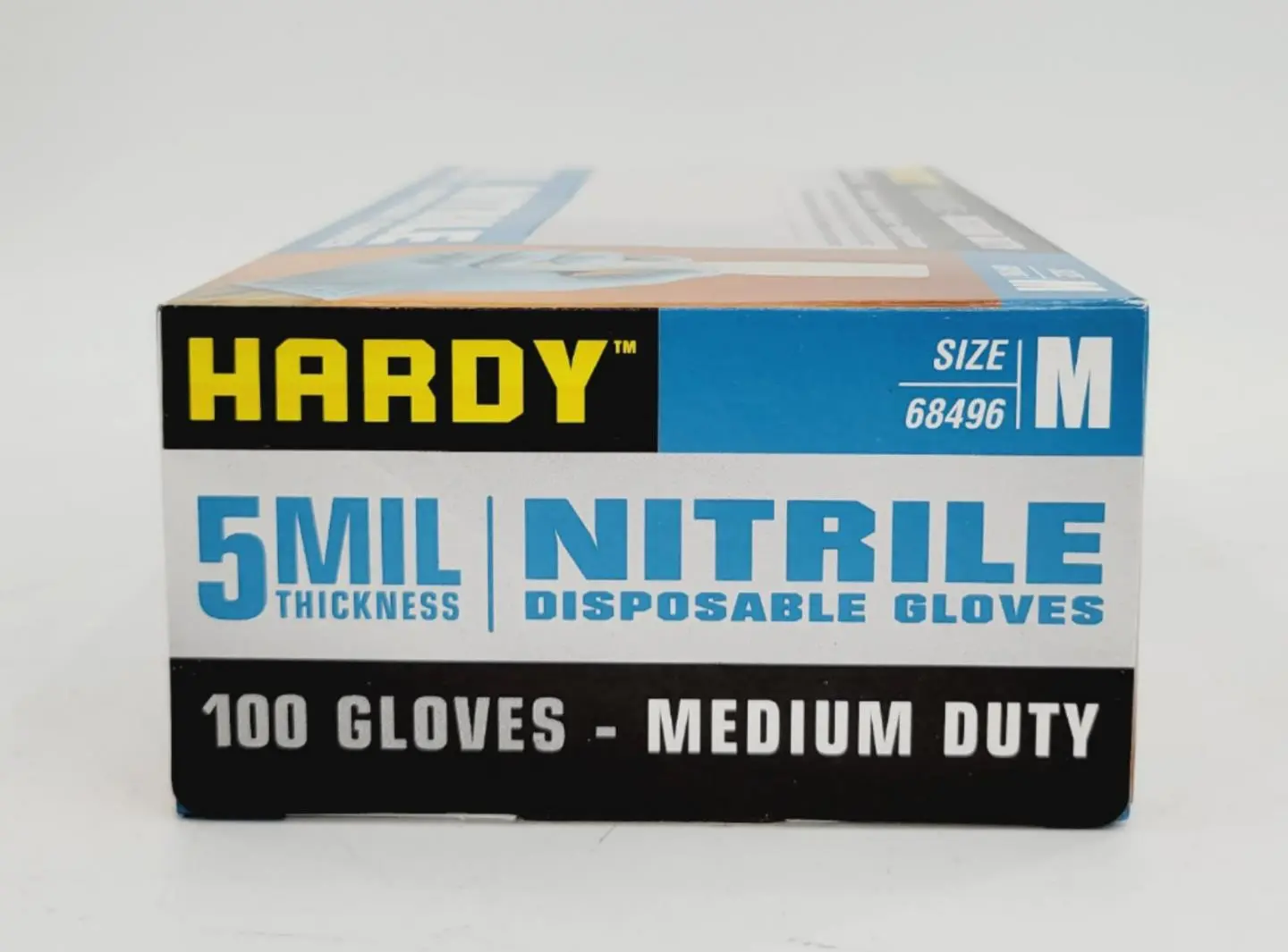 Hardy 5MIL Nitrile Disposable Gloves Medium for Industrial Use 1000/CS - Image 4