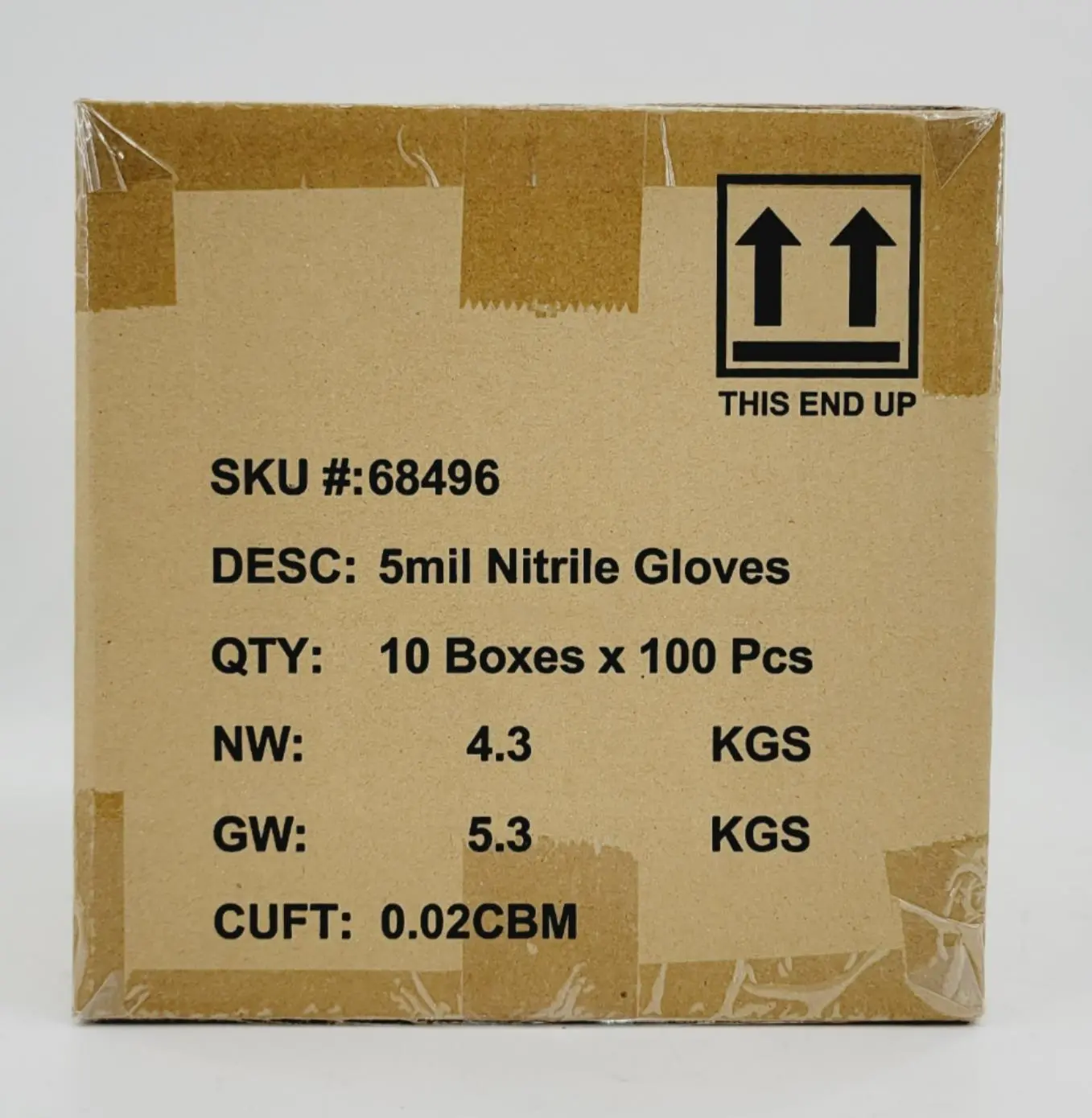 Hardy 5MIL Nitrile Disposable Gloves Medium for Industrial Use 1000/CS - Image 8