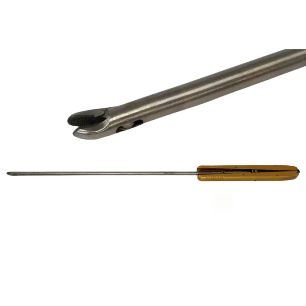 Heartport ND-CX-22-5 Laparoscopic Curved Serrated NH Grasper 13-1/4"