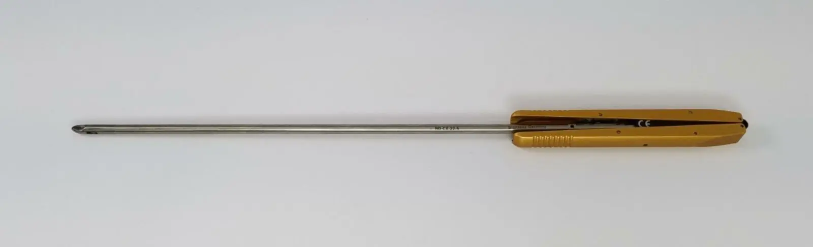 Heartport ND-CX-22-5 Laparoscopic Curved Serrated NH Grasper 13-1/4" - Image 2