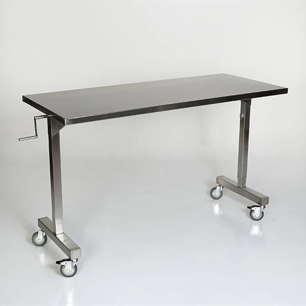 AcralMed TBL530/531/532/533/535 Height Adjustable SS Instrument Table - Image 2