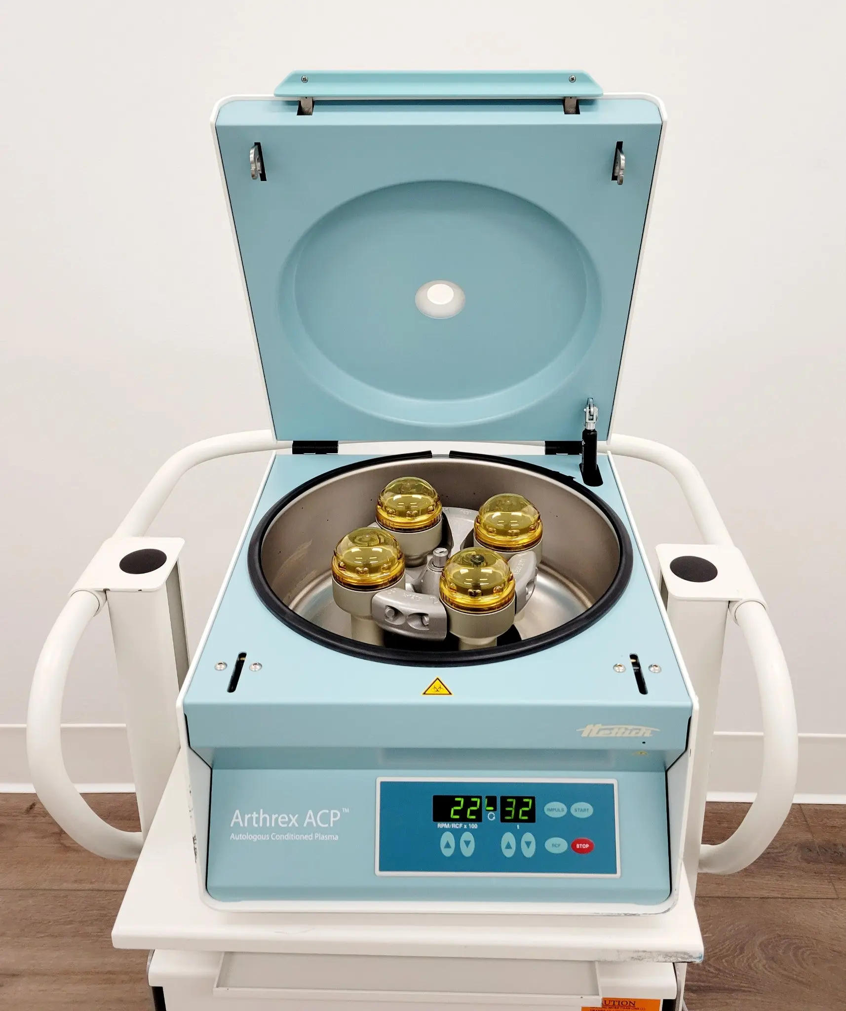 Hettich 1206-17 Arthrex ACP Autologous Conditioned Plasma Centrifuge w/ Cart - Image 3