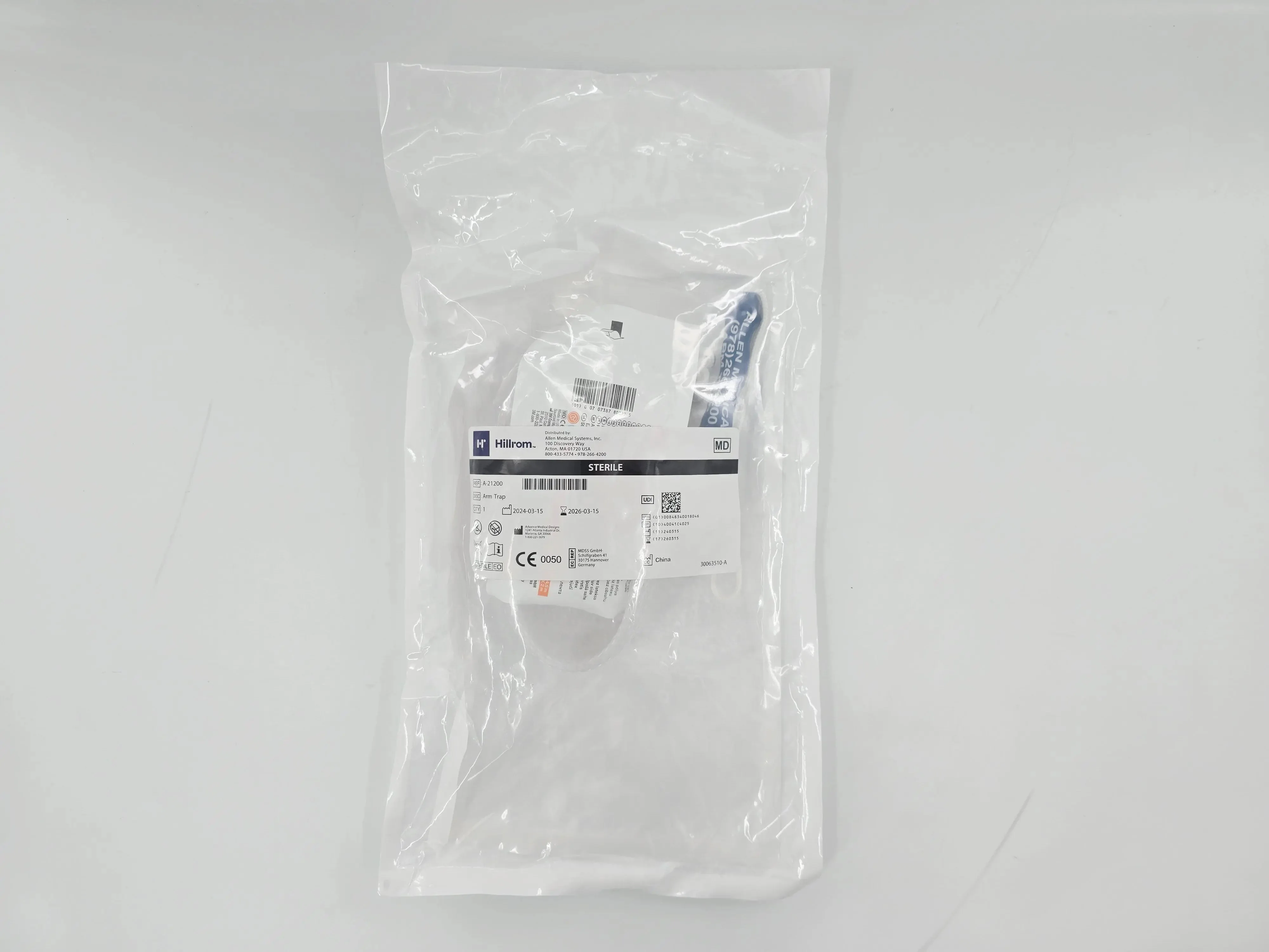 Hill-Rom Allen Medical A-21200 Arm Trap Disposable 1/EA - Image 2