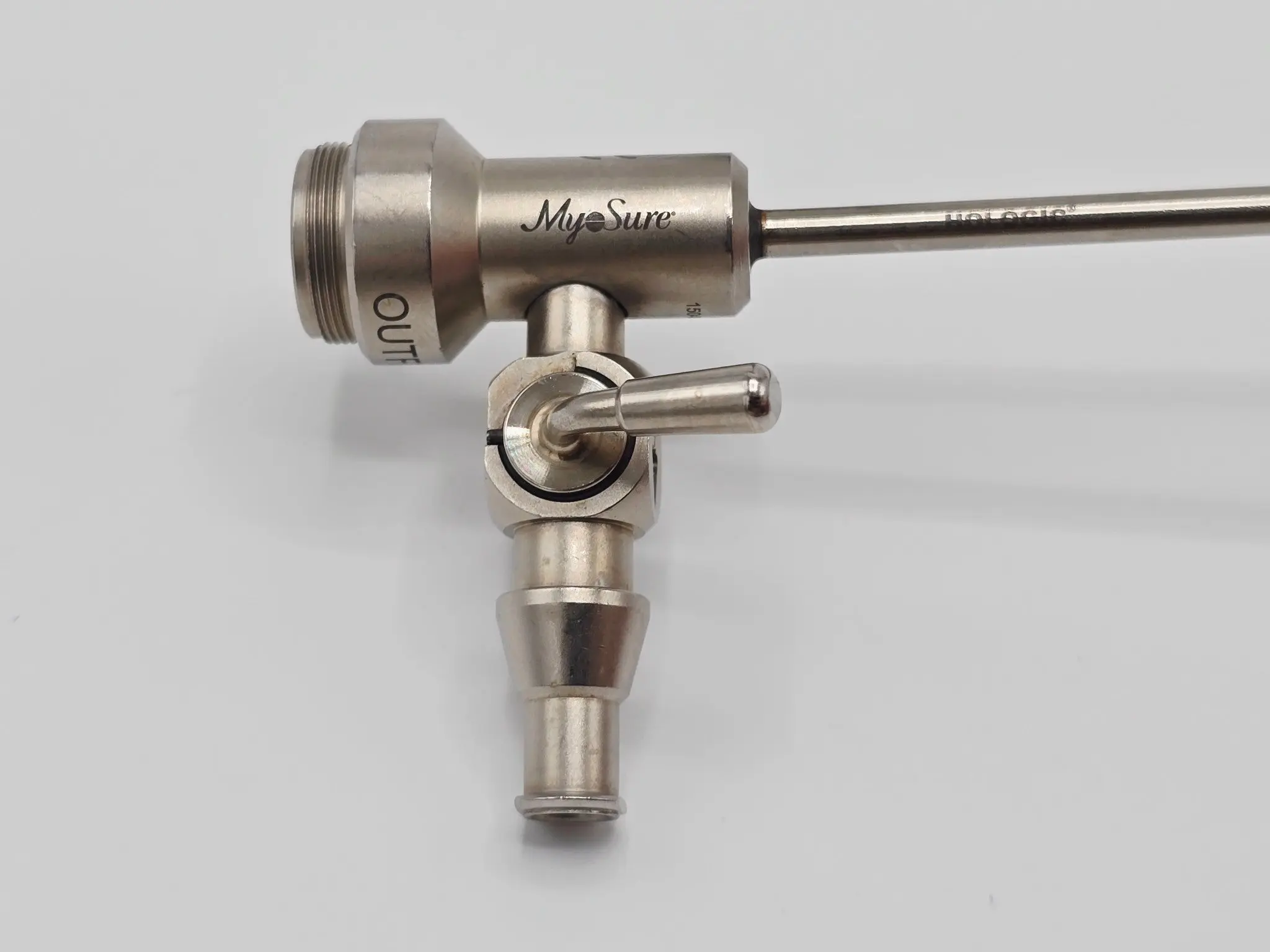 Hologic MyoSure Hysteroscope 40-200 + Outflow 40-201 w/ Stryker Camera Tray - Image 3