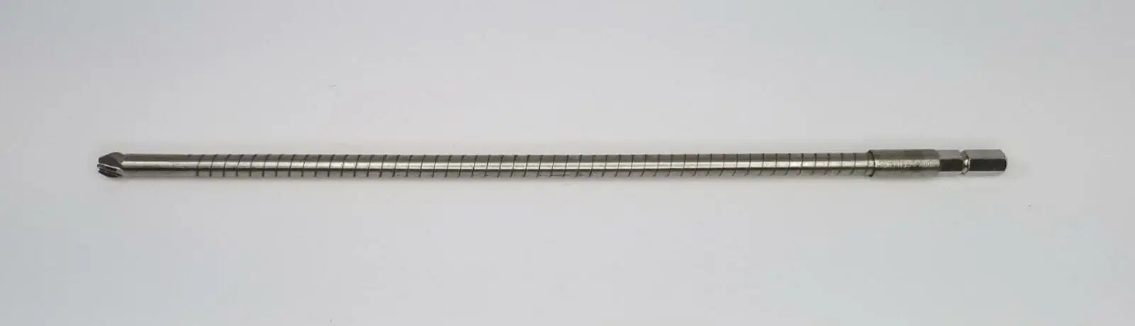 Howmedica 3213-0-100 10mm Flexible Reamer Drill Bit Attachment Orthopedic 13-1/2" - Image 2