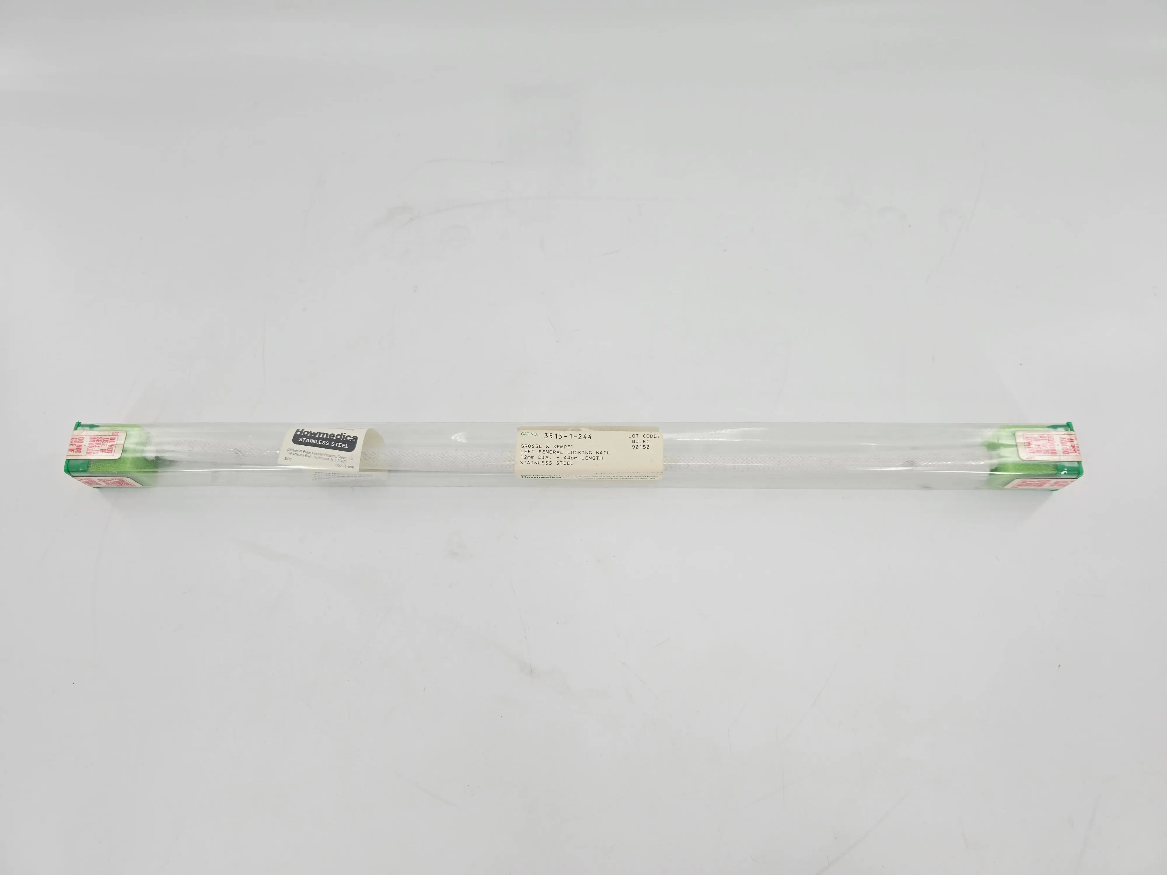 Howmedica 3516-1-244 Grosse & Kempf Right Femoral Locking Nail 12mm x 44cm 1/EA - Image 2
