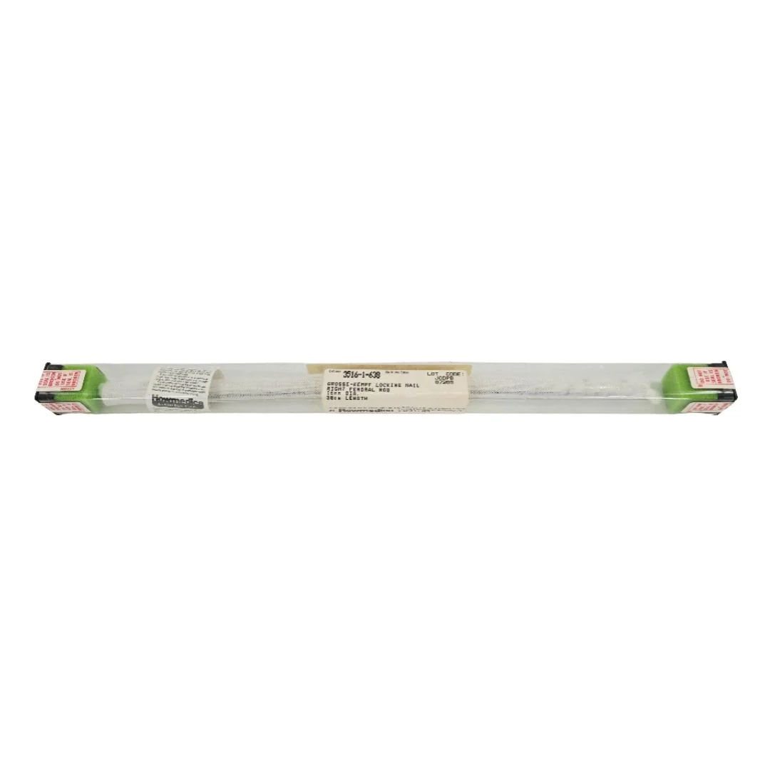 Howmedica 3516-1-638 Grosse-Kempf Locking Nail Right Femoral Rod 16mm x 38cm 1/EA