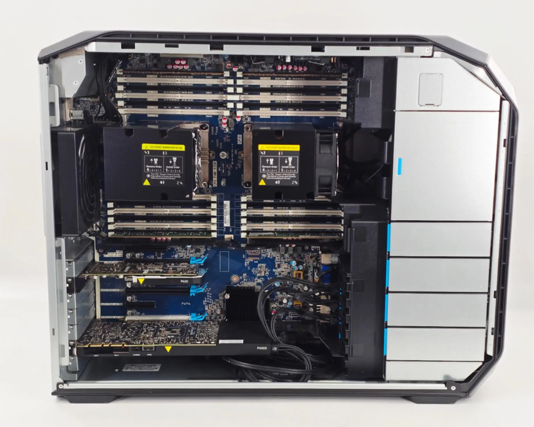 HP Z4 G4 Workstation Xeon W-2123 Quadro P400 8GB RAM No HDD - Image 3