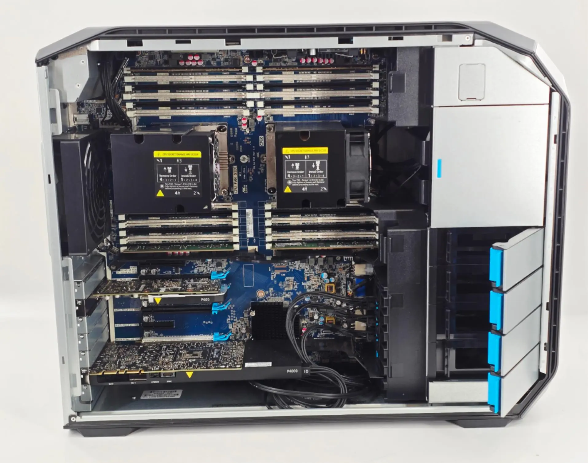 HP Z4 G4 Workstation Xeon W-2123 Quadro P400 8GB RAM No HDD - Image 4