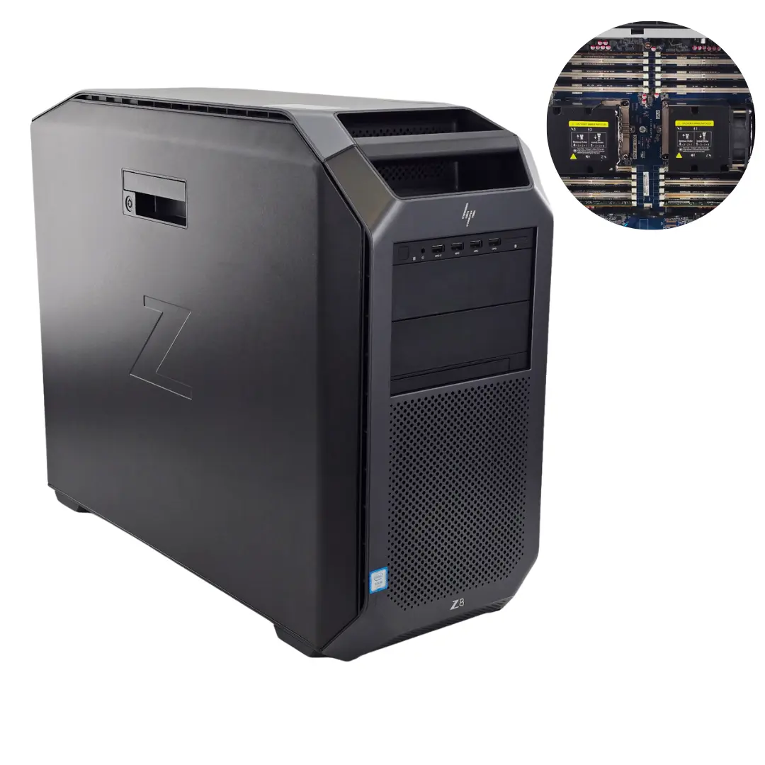 HP Z8 G4 Workstation Xeon Silver 4114 32GB Quadro P4000 Engineering Server