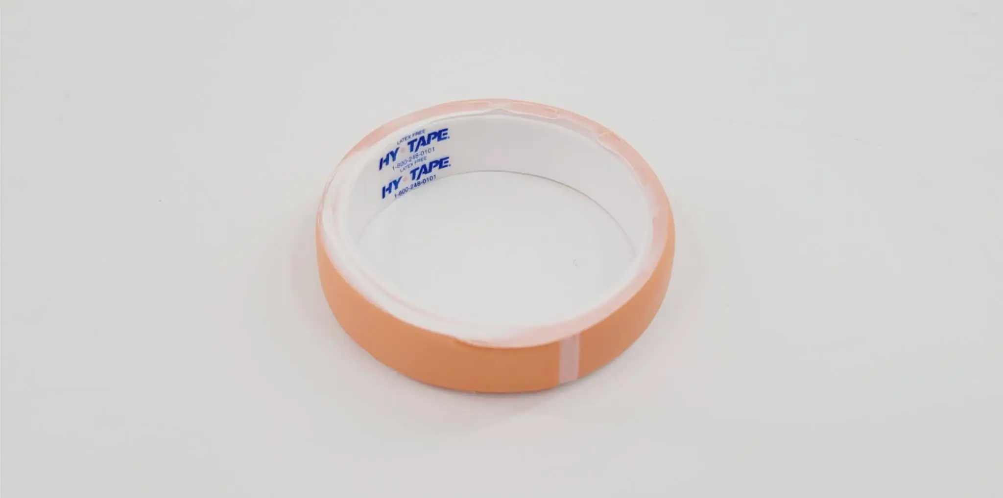 HY-TAPE 5LF Latex Free 1/2" X 5 Yards Adhesive Tape Zinc Oxide 24 Rolls - Image 2