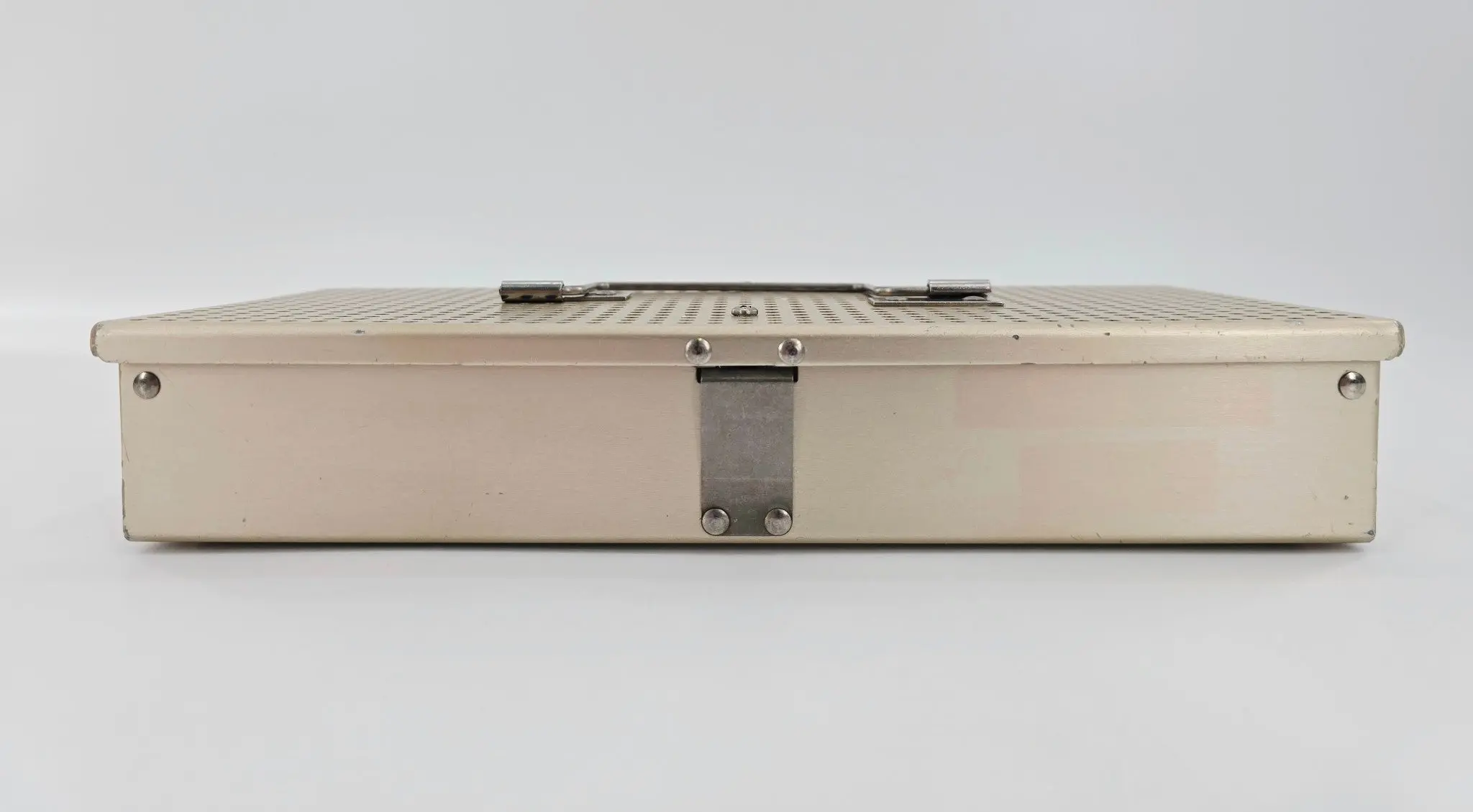 Instrument Sterilization Case w/ Handle 10-5/8" x 4-3/4" x 2" - Image 4
