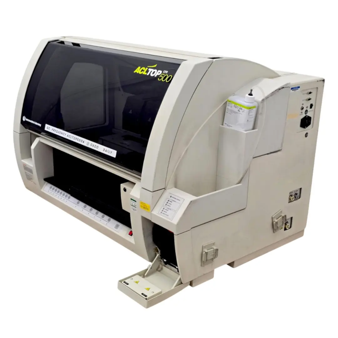 Instrumentation Laboratory ACL TOP CTS 500 Hemostasis Analyzer System w/ Monitor - Image 8